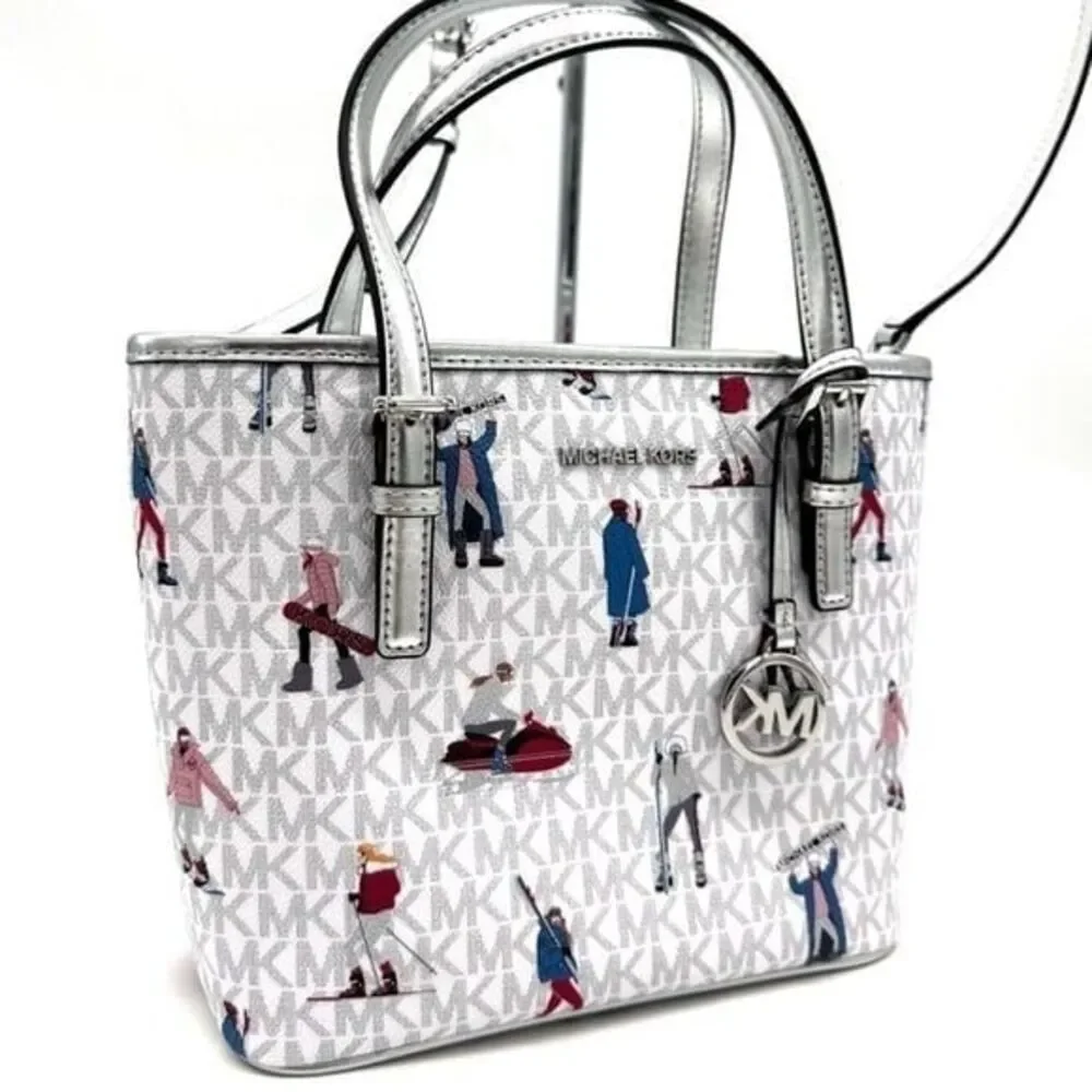Michael Kors XS Girls Jet Set Saffiano Travel Bag (NWT) - Picture 1 of 11